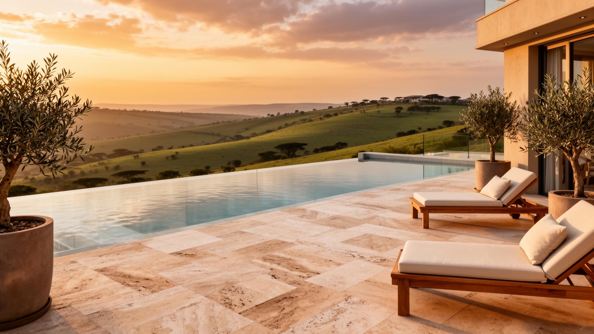 Rooftop pool